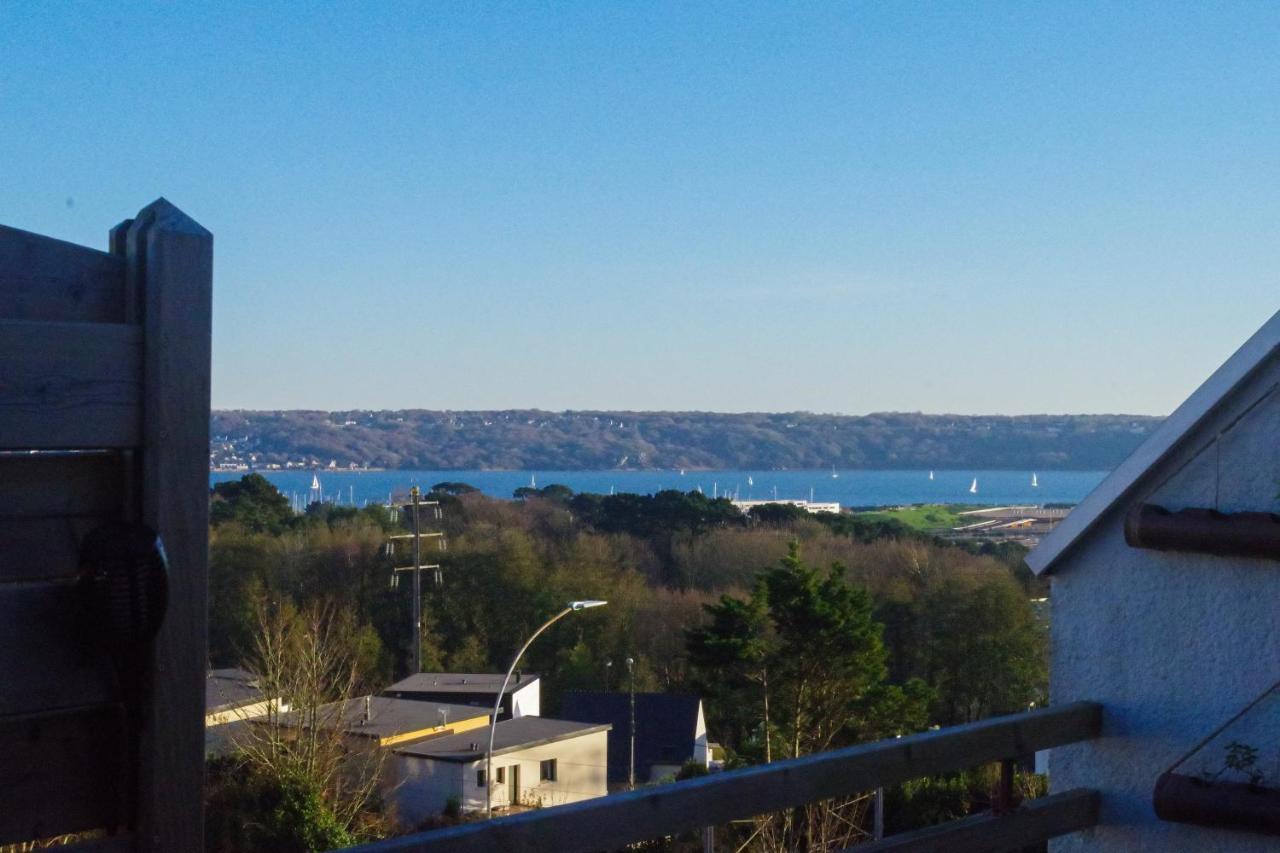 Plage du Moulin Blanc - Vue Mer - Océanopolis Brest Extérieur photo